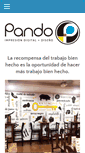 Mobile Screenshot of pandoimpresion.com